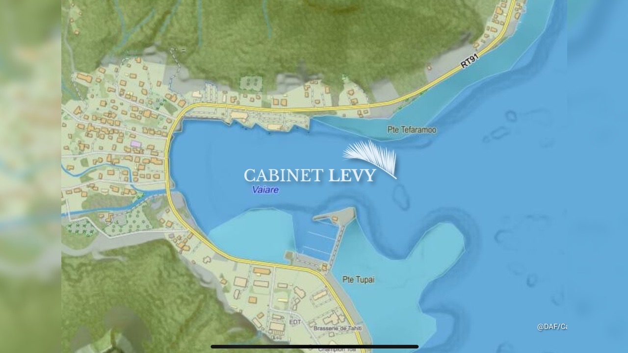 A vendre terrain 1032m2 Moorea zone industrielle Vaiare