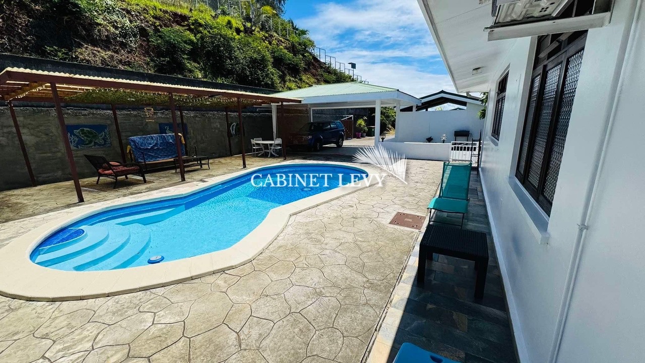 A louer grande maison F5 plus Papeete mission