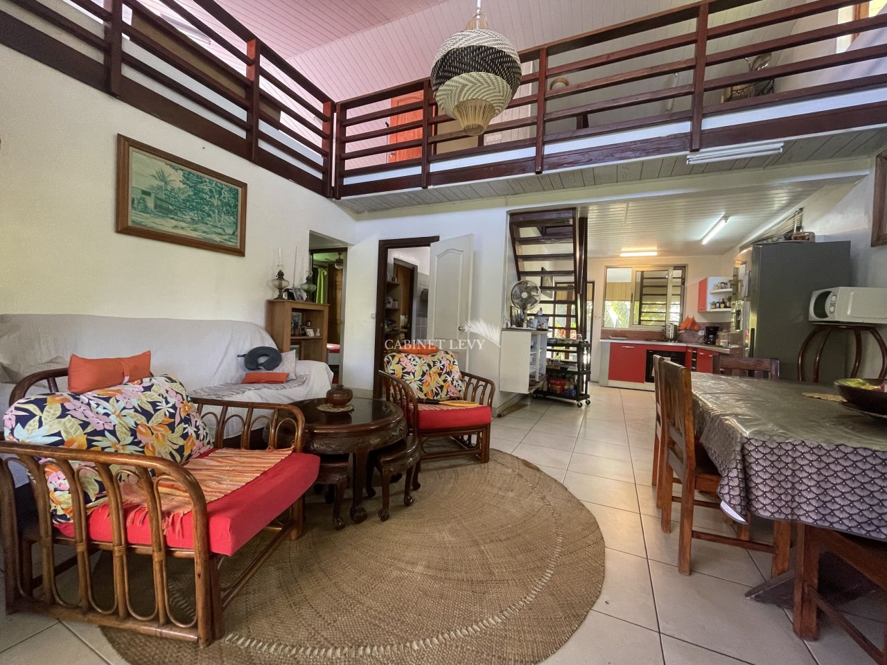 À VENDRE - À MAHINA (CÔTÉ MER) - 2 MAISONS T3 MEUBLÉE