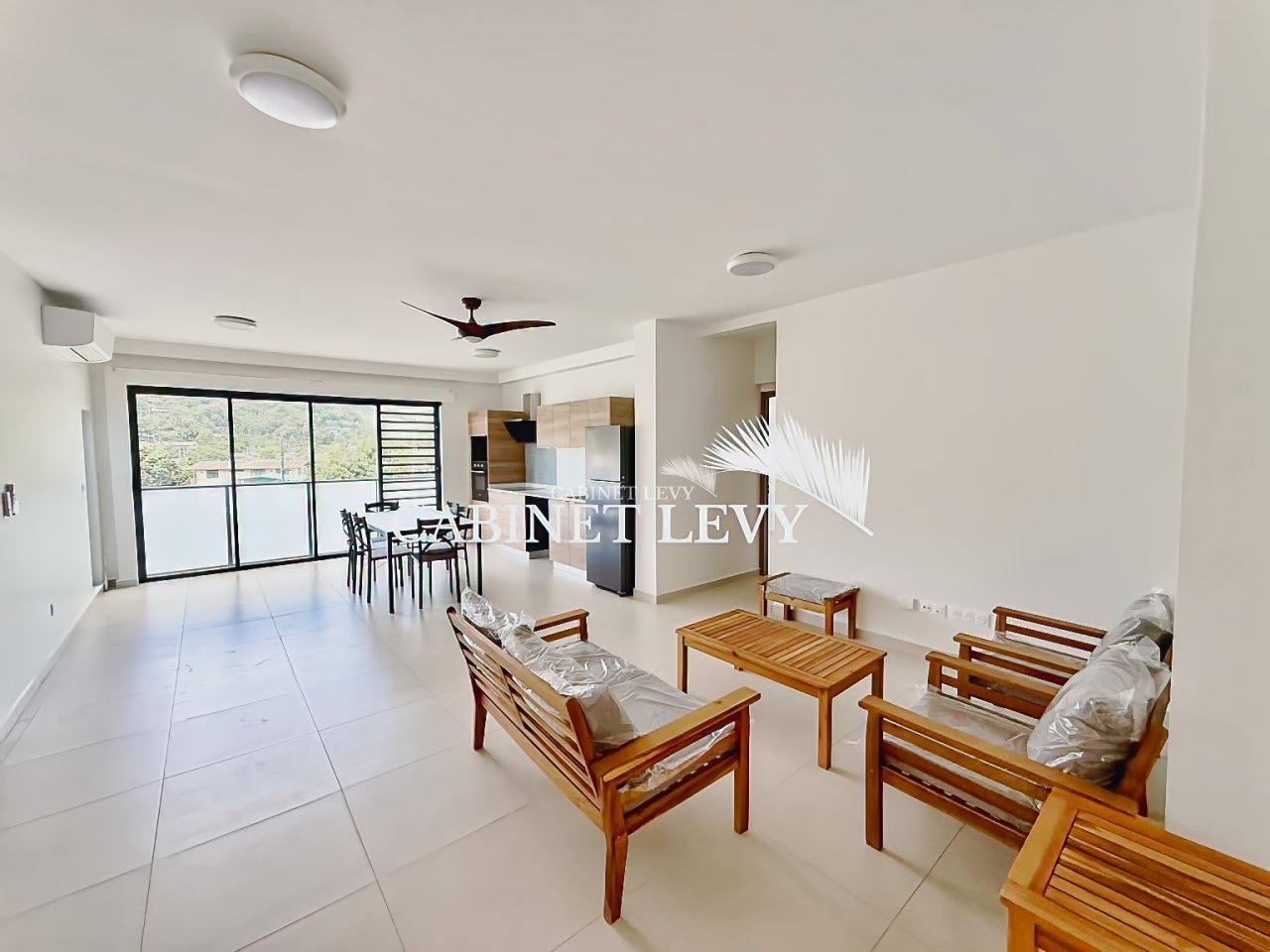 À louer appartement F3 "meublé/équipé"  à Tipaeru'i, Papeete