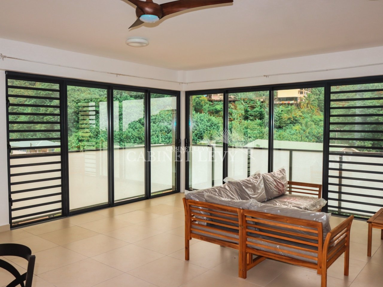 À louer appartement F3 de Standing (meublé/équipé) résidence neuve Tipaerui, Papeete