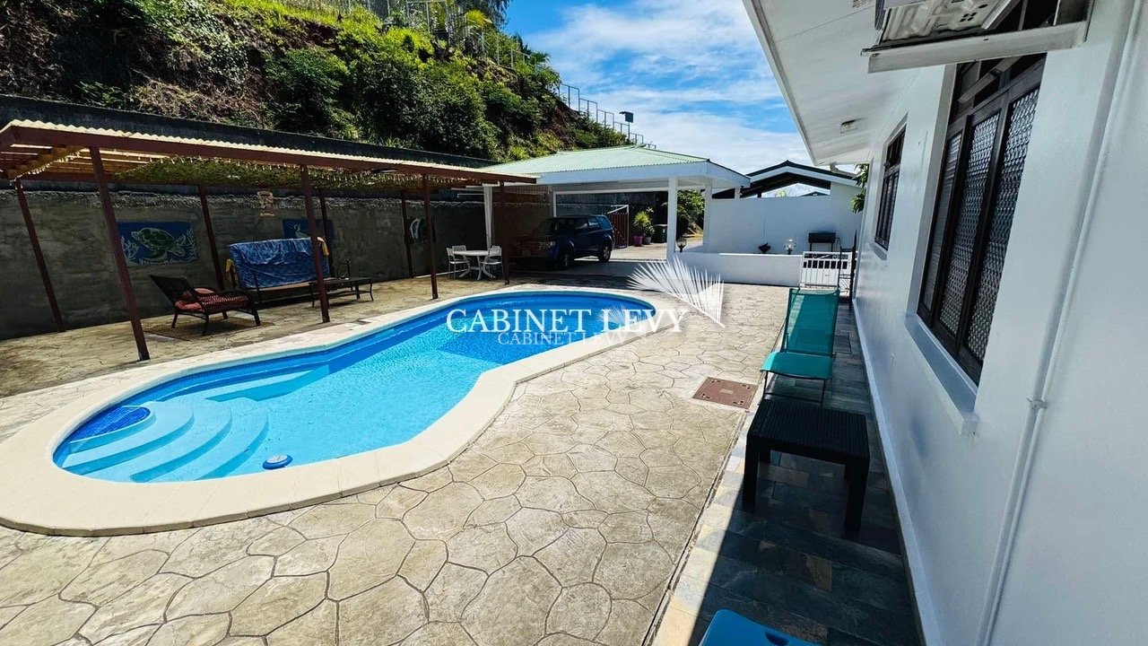 A louer grande maison F5 plus Papeete mission