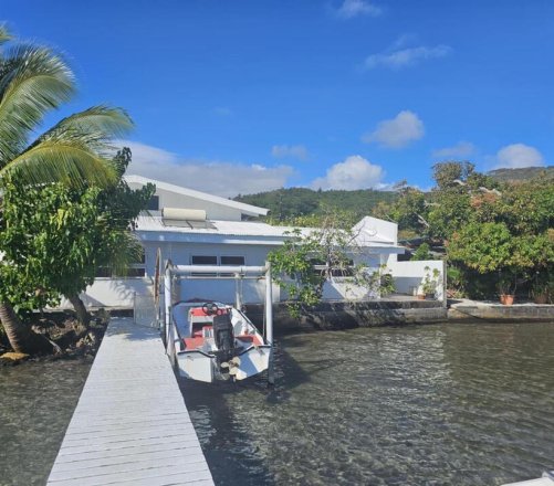 Vends maison 150m2 bord de mer, Uturoa - Raiatea