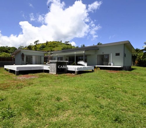 À Louer Maison Contemporaine F3 + Studio à Toahotu (Standing-Climaisée-Piscine)