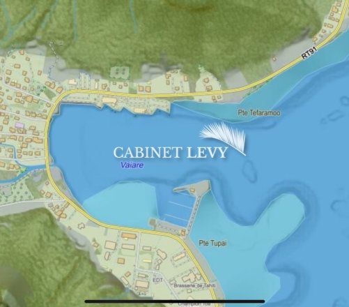 A vendre terrain 1032m2 Moorea zone industrielle Vaiare