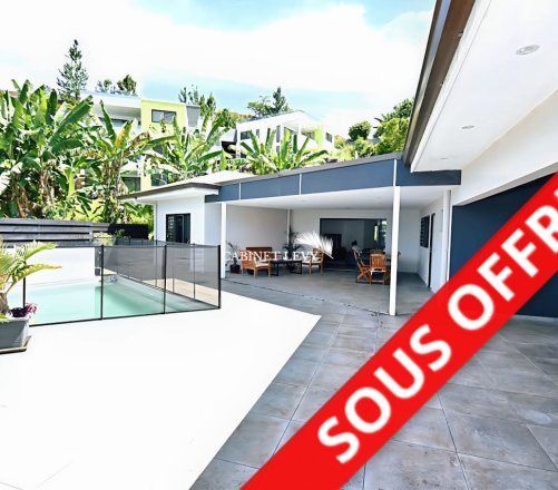À Vendre : Magnifique Maison Contemporaine F5 à Miri, Punaauia
