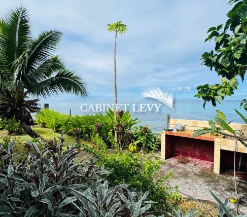 A louer petite maison F3 Papara bord de mer.