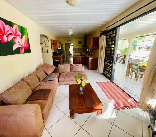 A louer, maison F5 « meublée » à Haapiti