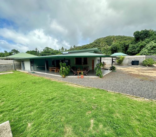 À VENDRE une MAISON F3 de 180 M2 sur MOOREA -ATIHA