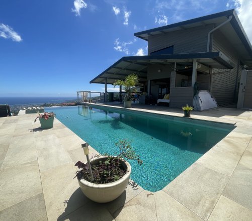 À VENDRE – BELLE PROPRIÉTÉ AVEC VUE OCÉAN – VILLA T4 – FAA’A, PAMATAI HILLS